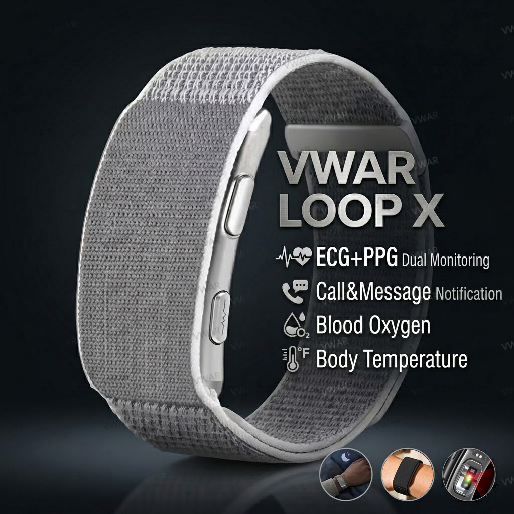 Xbody Health & Wellness Wayne Nj - VWAR Loop X ECG 스마트 팔찌