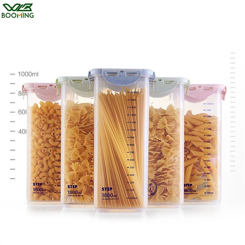 Health Wellness Items - WBBOOMING 건강한 플라스틱 박스 식품 보관함