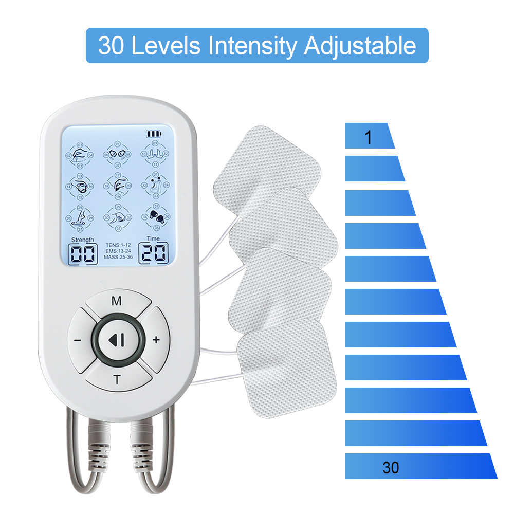 Tens Pain Relief Unit - 전기 근자극 36가지 모드 텐스 유닛