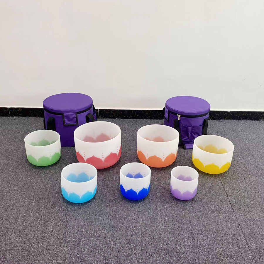 Healing Crystal Set - 티베트 알케미 쿼츠 사운드 볼 세트