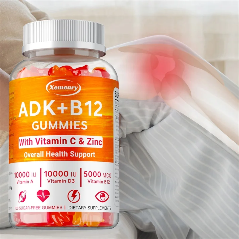 Health Wellness Products - 비타민 D3 K2 + 비타민 B12