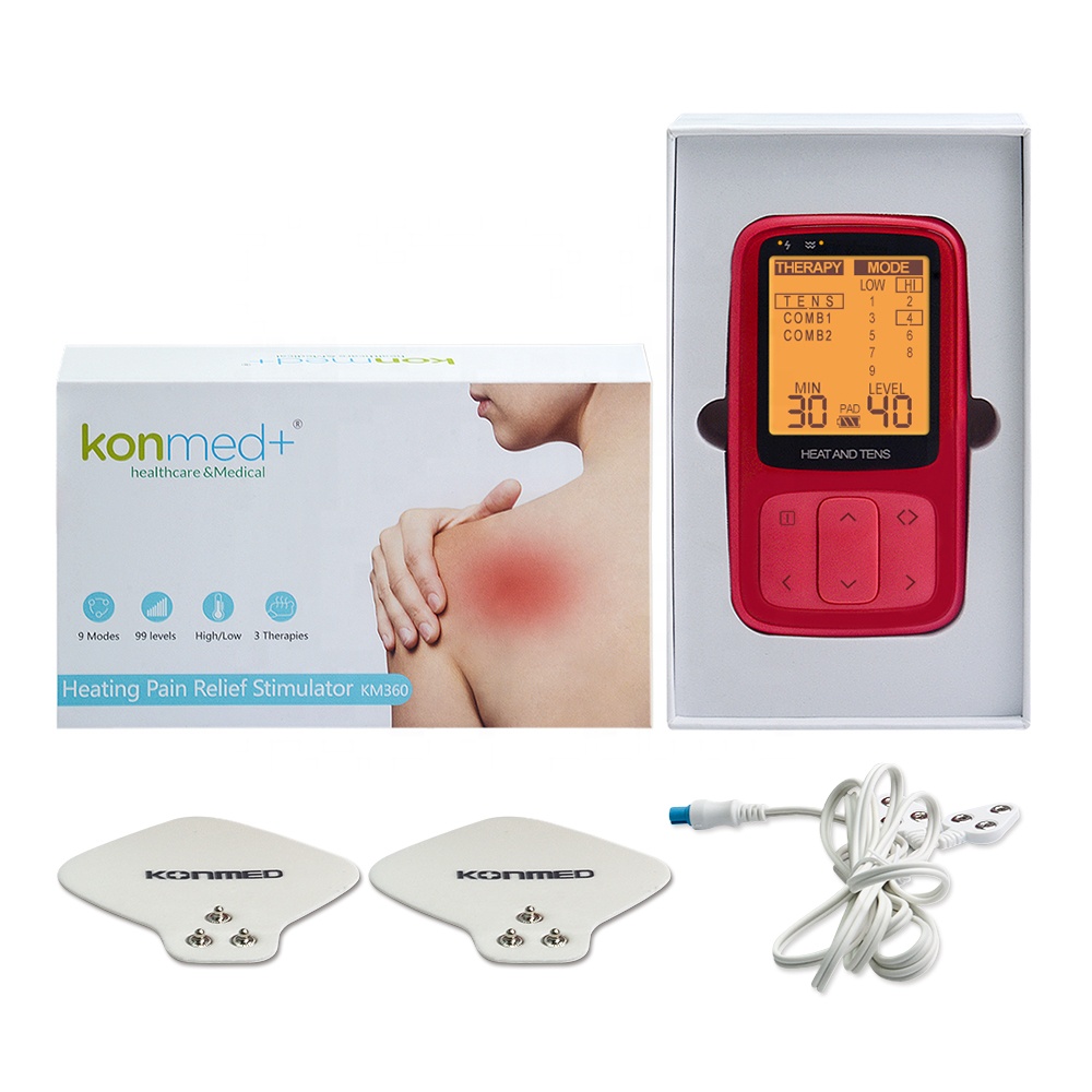 Tens Pain Relief Unit - KM360 휴대용 ABS TENS 유닛 의료용