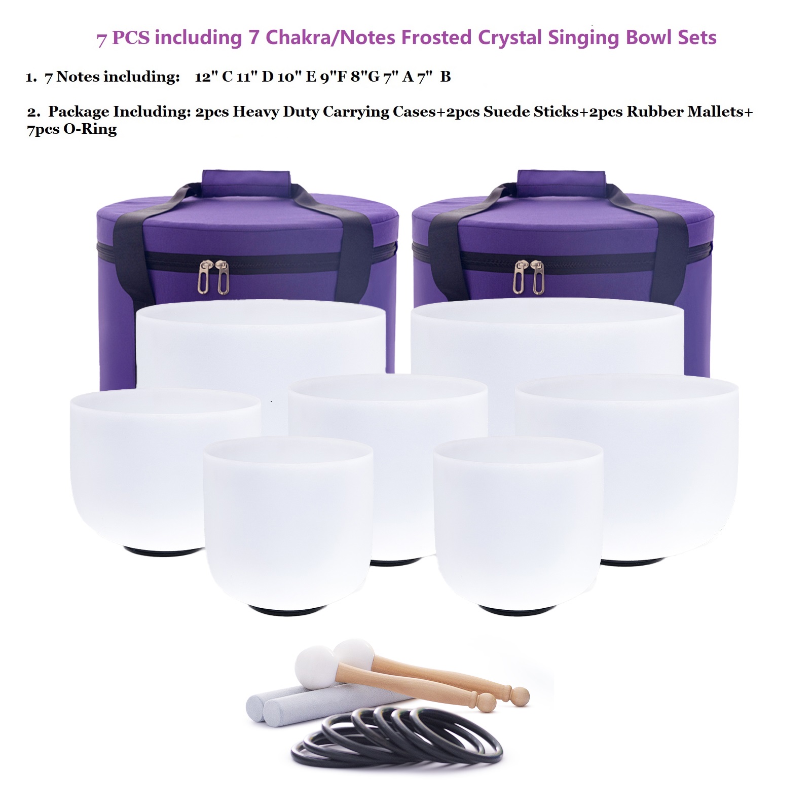 Healing Crystal Set - 혜은 7개 7