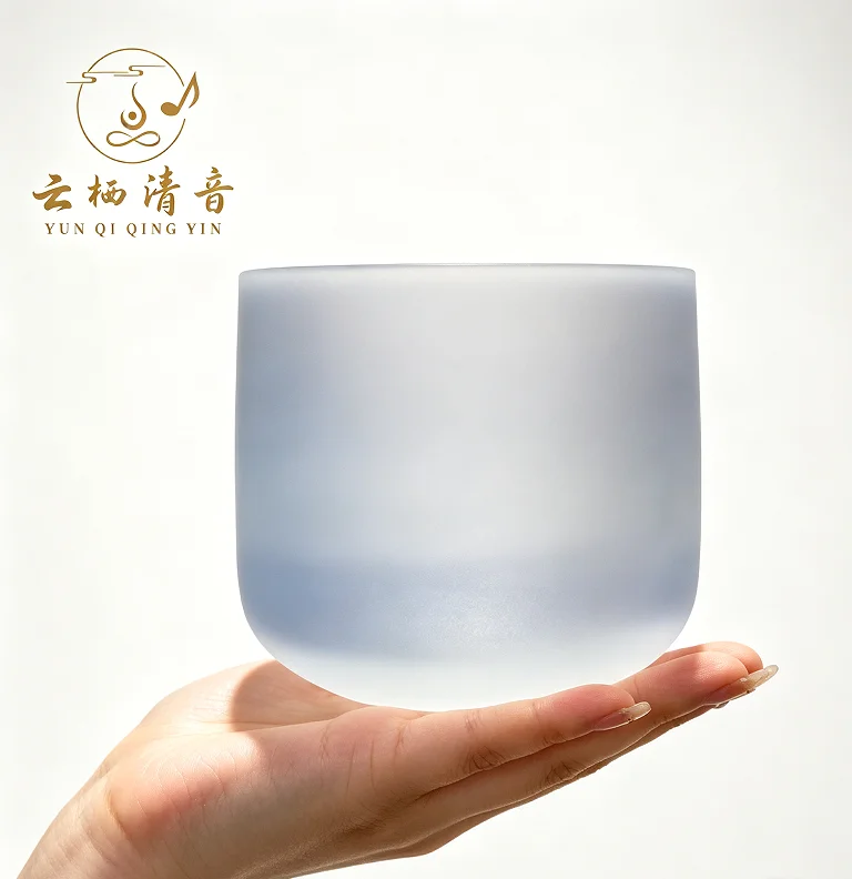 Healing Crystal Set - YUNQIQINGYIN CrystalSoul 432Hz 원석 퍼플 프로스티드