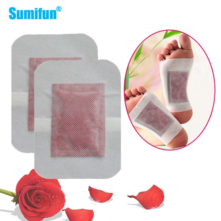 Detox Foot Patch - 10pcs 허벌 로즈 발 해독 석고