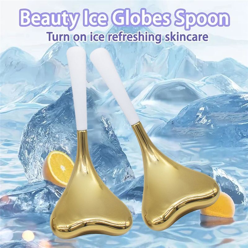 YCOC-얼굴용 아이스 글로브 2PCS 럭셔리 로즈 골 - Ice Roller Face Cold 리뷰 및 가격