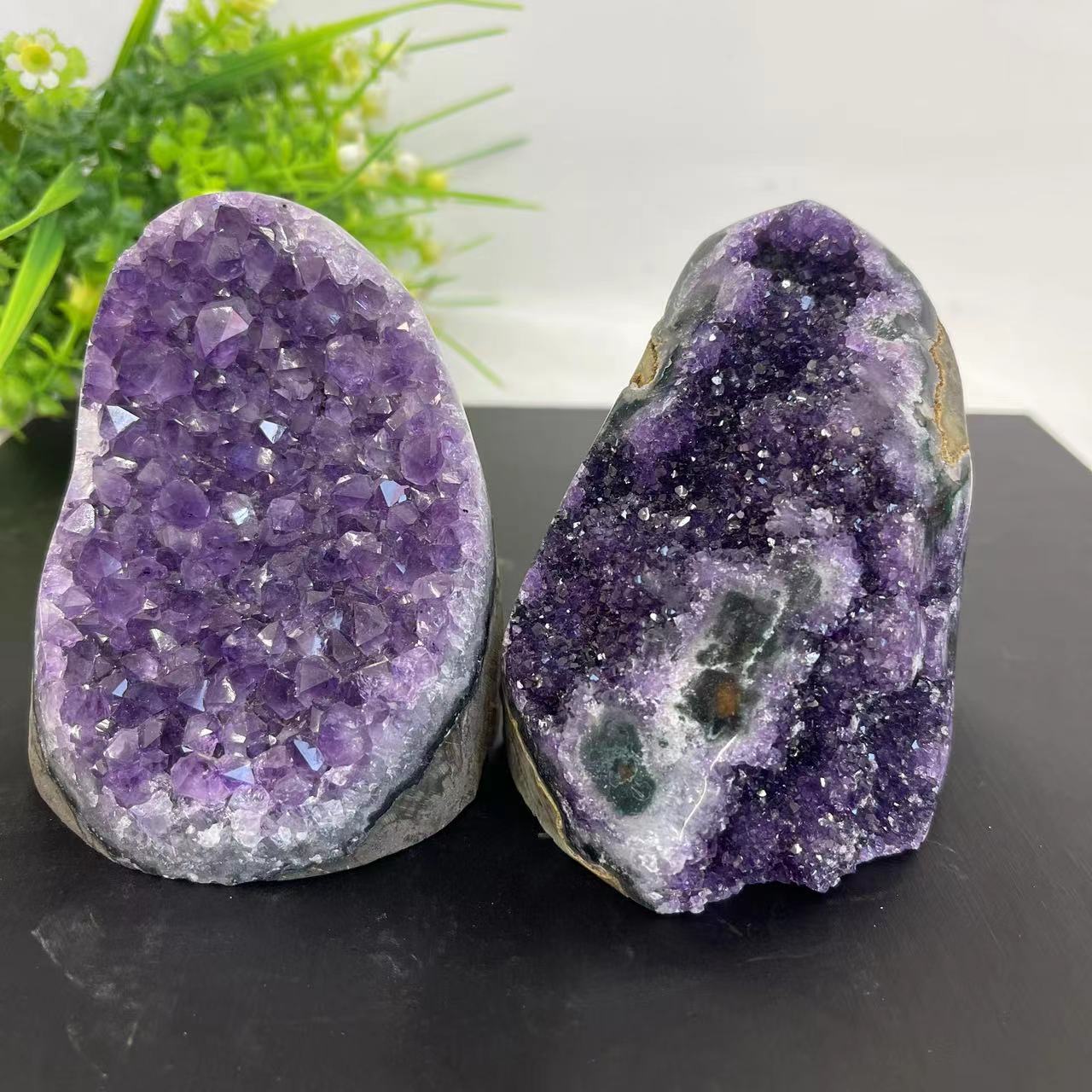 천연 크리스탈 클러스터 자수정 스톤 지 오드 원시 석영 - Healing Crystal Set 리뷰 및 가격