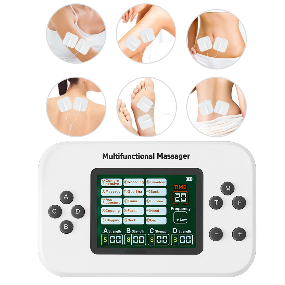 TENS EMS 유닛 근육 자극기 4채널 충전식 30단 - Tens Pain Relief Unit 리뷰 및 가격