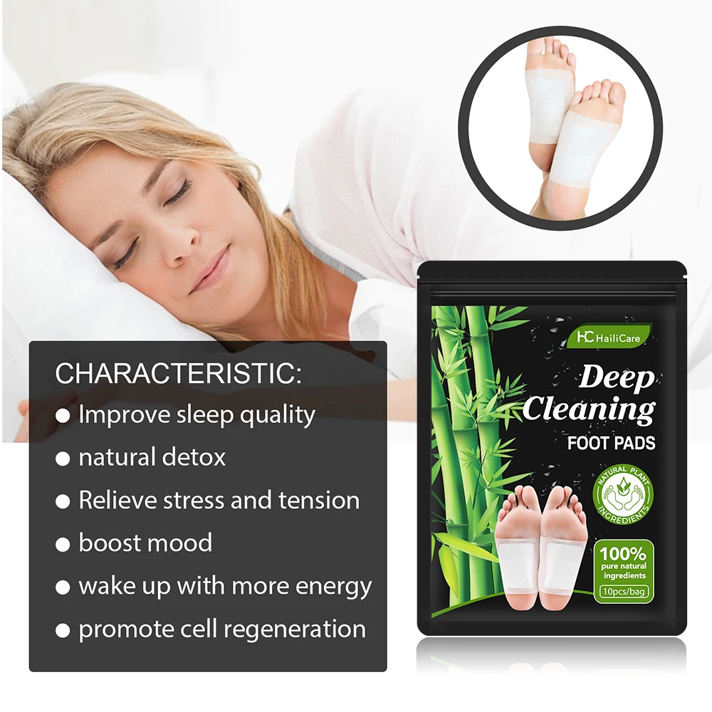 10개/봉지 디톡스 풋 패치 쑥 대나무 숯 수면 개선  - Detox Foot Patch 리뷰 및 가격