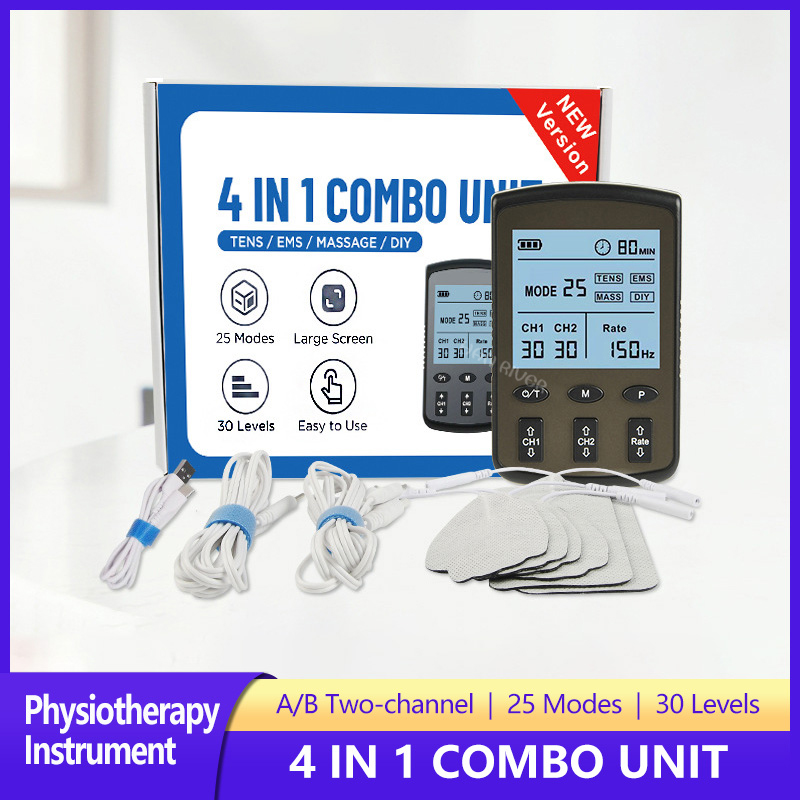 듀얼 채널 전자 펄스 마사지기 TENS 유닛 근육 자극 - Tens Pain Relief Unit 리뷰 및 가격