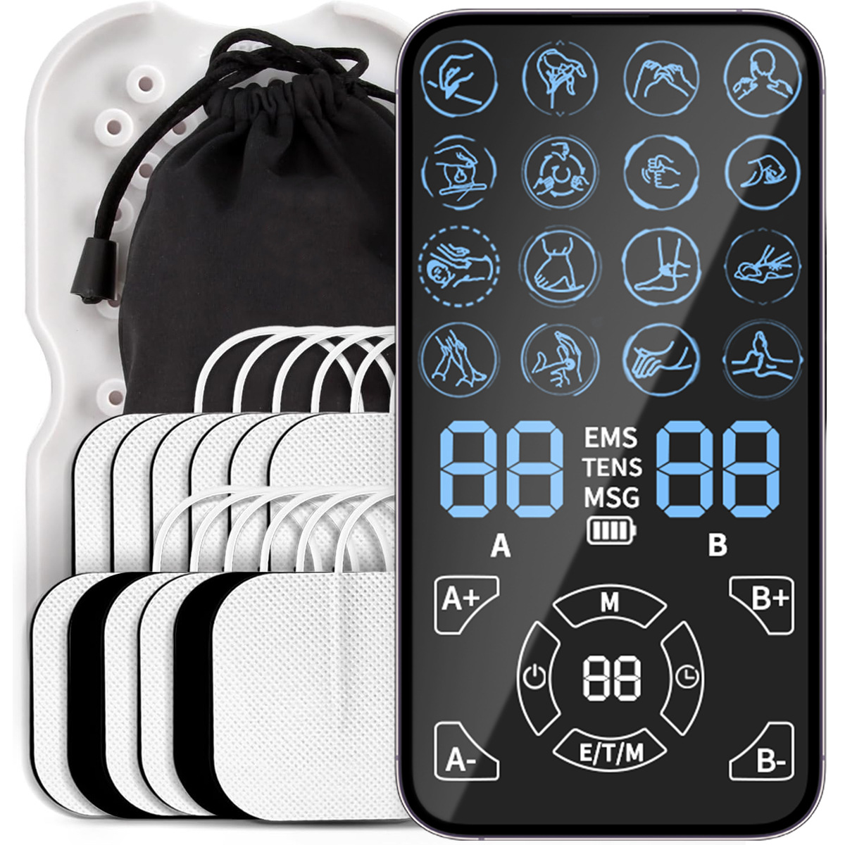 통증 완화 TENS 유닛 EMS 마사지기 - 등, 어깨 - Tens Pain Relief Unit 리뷰 및 가격