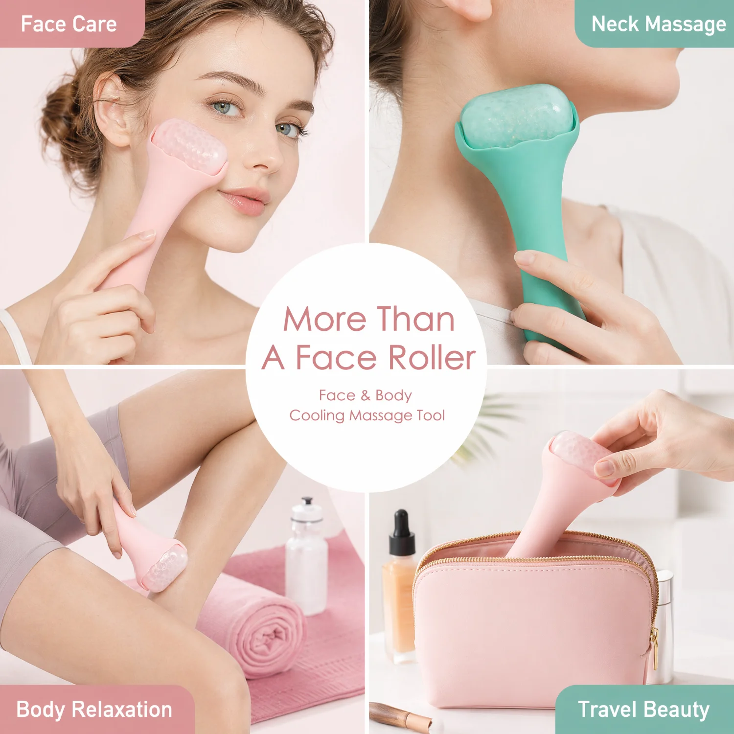 아이스 롤러 페이셜 툴 쿨링 페이스 롤러 뷰티 마사지  - Ice Roller Face Cold 리뷰 및 가격