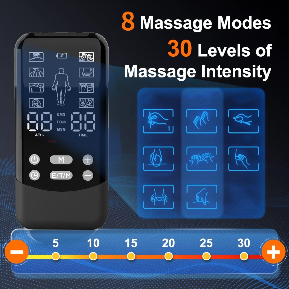 EMS TENS 유닛 근육 자극기 통증 완화 장치 이중 - Tens Pain Relief Unit 리뷰 및 가격