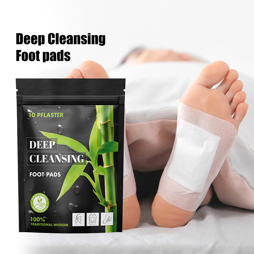 천연 성분 안티 클렌징 풋 슬리브 여행 및 가정용 바디 - Detox Foot Patch 리뷰 및 가격