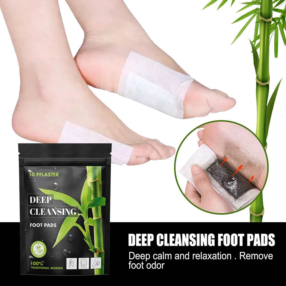 천연 성분 안티 클렌징 풋 슬리브 여행 및 가정용 바디 - Detox Foot Patch 리뷰 및 가격