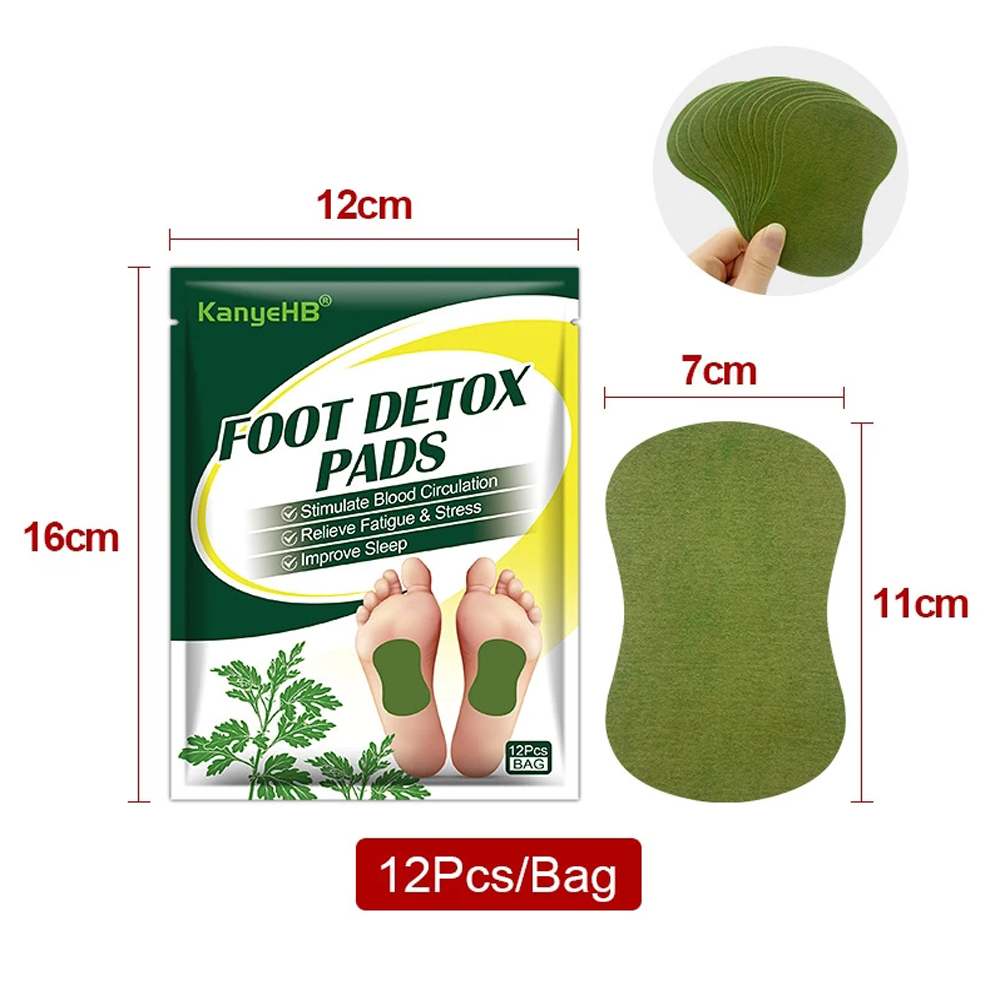 12-60PCS 디톡스 발 패치 발 패드 신체 독소 정 - Detox Foot Patch 리뷰 및 가격